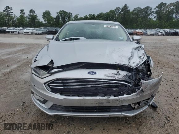 2018 Ford Fusion Hybrid Titanium with VIN 3FA6P0RU1JR181886, listed as a Copart auction lot 46742873 with 86,822 mi miles. Bid and sale history available at carsss.com. Image 5.