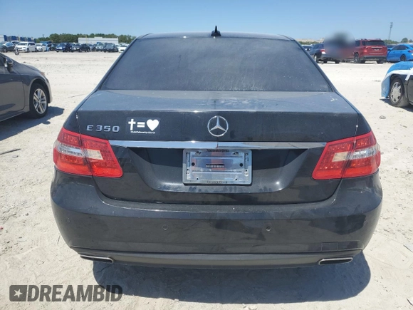 2011 Mercedes-Benz E-Class E 350 Luxury with VIN WDDHF5GB4BA297704, listed as a Copart auction lot 53492705 with 222,195 mi miles and Salvage Title. Bid and sale history available at carsss.com. Image 6.