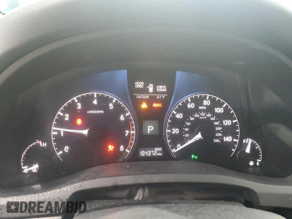 2015 Lexus RX 350 with VIN 2T2BK1BA9FC283796, listed as a Copart auction lot 62489825 with 104,372 mi miles and Salvage title. Bid and sale history available at DreamBid. Image 9.
