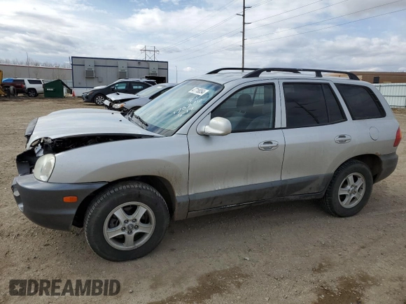 2004 Hyundai Santa Fe GLS with VIN KM8SC73D04U669208, listed as a Copart auction lot 47718054 with 130,040 mi miles and Salvage Title. Bid and sale history available at carsss.com. Image 1.