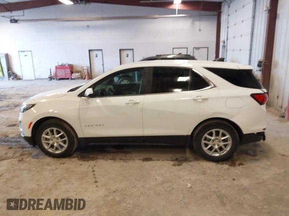 2023 Chevrolet Equinox LT with VIN 3GNAXKEG4PS120170, listed as a IAAI auction lot 42010977 with 34,789 mi miles and . Bid and sale history available at carsss.com. Image 14.