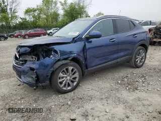 2022 Buick Encore GX Essence with VIN KL4MMFSL4NB046100, listed as a Copart auction lot 56189995 with 16,319 mi miles and Salvage title. Bid and sale history available at DreamBid. Image 1.