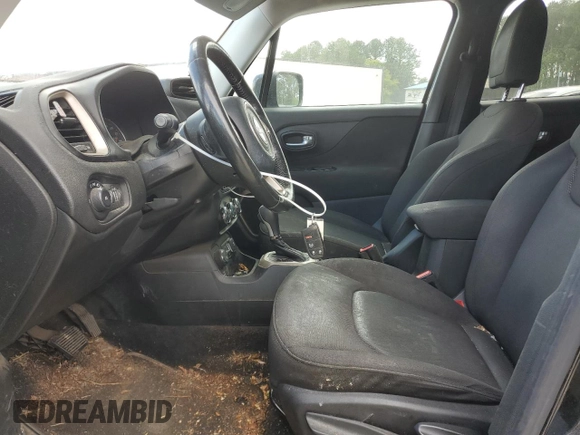 2015 Jeep Renegade Latitude z VIN ZACCJBBT9FPC14808, wystawiony jako Copart lot #55601015 z przebiegiem 176 621 mil mil oraz Szkoda całkowita • Salvage title. Historia ofert i sprzedaży dostępna na DreamBid. Obrazek 7.