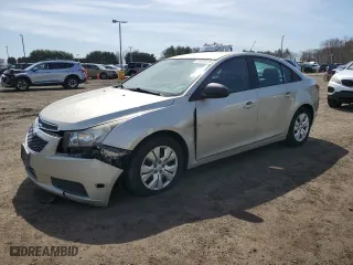 2013 Chevrolet Cruze LS with VIN 1G1PA5SG7D7193644, listed as a Copart auction lot 53678215 with 113,187 mi miles and Clean Title. Bid and sale history available at carsss.com. Image 1.