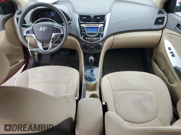 2012 Hyundai Accent GLS z VIN KMHCU4AE1CU270091, wystawiony jako Copart lot #56623905 z przebiegiem 185 477 mil mil oraz Szkody całkowita. Historia ofert i sprzedaży dostępna na DreamBid. Obrazek 8.