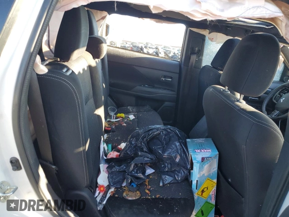 2018 Mitsubishi Outlander ES with VIN JA4AZ3A33JZ064156, listed as a Copart auction lot 55072645 with Not provided miles and Non repairable. Bid and sale history available at DreamBid. Image 10.