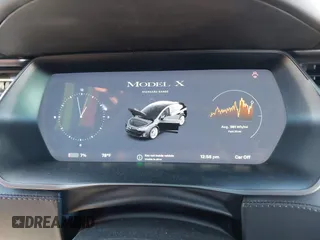 2019 Tesla Model X 75D with VIN 5YJXCDE2XKF161371, listed as a IAAI auction lot 41174741 with 34,979 mi miles. Bid and sale history available at carsss.com. Image 7.