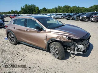 2017 Infiniti QX30 Luxury with VIN SJKCH5CR3HA017228, listed as a Copart auction lot 69993244 with 89,014 mi miles and Salvage Title. Bid and sale history available at carsss.com. Image 4.
