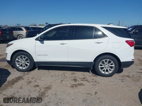 2018 Chevrolet Equinox LS with VIN 2GNAXHEV7J6293821, listed as a IAAI auction lot 41475150 with 80,785 mi miles and . Bid and sale history available at DreamBid. Image 14.