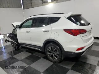 2017 Hyundai Santa Fe Ultimate z VIN 5XYZW4LA3HG465055, wystawiony jako Copart lot #54830225 z przebiegiem 111 625 mil mil oraz Czysty tytuł • Clean title. Historia ofert i sprzedaży dostępna na DreamBid. Obrazek 2.