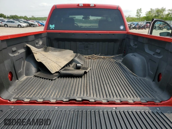 2011 GMC Sierra 1500 SLT with VIN 3GTP2WE32BG233455, listed as a Copart auction lot 58928725 with 155,505 mi miles and Salvage title. Bid and sale history available at DreamBid. Image 6.