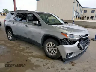 2020 Chevrolet Traverse LT Cloth z VIN 1GNERGKW7LJ245051, wystawiony jako Copart lot #59844665 z przebiegiem 129 295 mil mil oraz Czysty tytuł • Clean title. Historia ofert i sprzedaży dostępna na DreamBid. Obrazek 4.