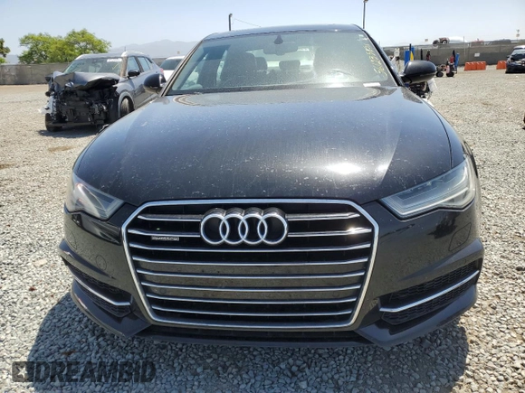 2016 Audi A6 Premium Plus with VIN WAUGFAFC1GN076986, listed as a Copart auction lot 56123585 with 100,837 mi miles and Salvage title. Bid and sale history available at DreamBid. Image 5.