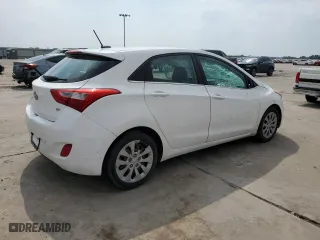 2017 Hyundai Elantra GT with VIN KMHD35LHXHU364546, listed as a Copart auction lot 57528384 with 118,660 mi miles and Salvage Title. Bid and sale history available at carsss.com. Image 3.