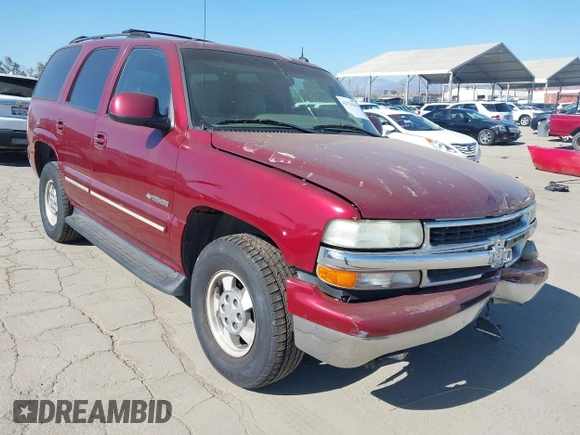 2003 Chevrolet Tahoe LS with VIN 1GNEC13T23R292010, listed as a IAAI auction lot 42723144 with Not provided miles and . Bid and sale history available at DreamBid. Image 1.