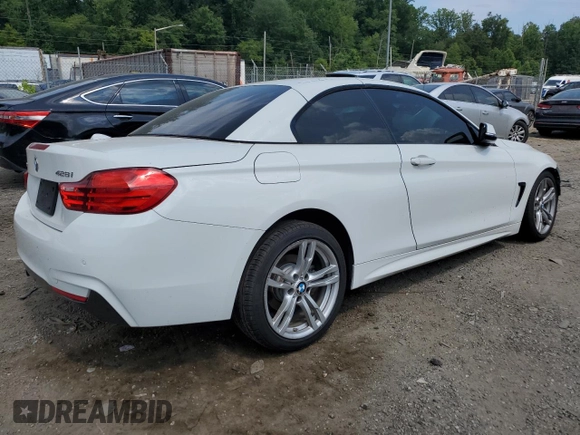 2014 BMW 4 Series 428i xDrive z VIN WBA3T1C56EPS98910, wystawiony jako Copart lot #65903985 z przebiegiem 95 328 mil mil oraz Szkoda całkowita • Salvage title. Historia ofert i sprzedaży dostępna na DreamBid. Obrazek 3.
