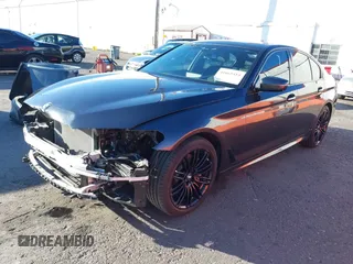 2018 BMW 5 Series 540i with VIN WBAJE5C58JG918692, listed as a IAAI auction lot 41665415 with 61,261 mi miles and . Bid and sale history available at carsss.com. Image 18.