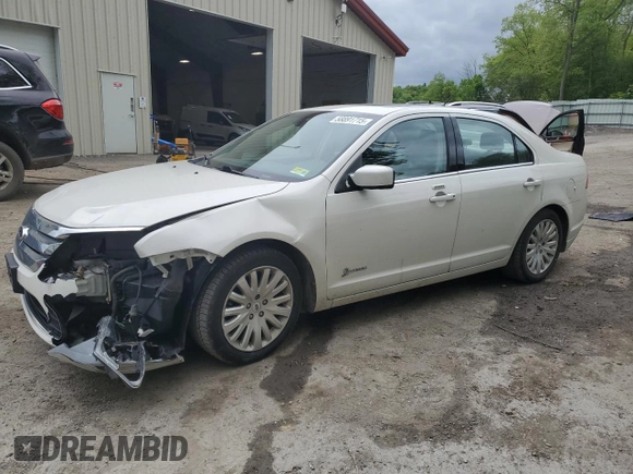 2012 Ford Fusion Hybrid with VIN 3FADP0L34CR414234, listed as a Copart auction lot 58891715 with 147,409 mi miles and Salvage title. Bid and sale history available at DreamBid. Image 1.