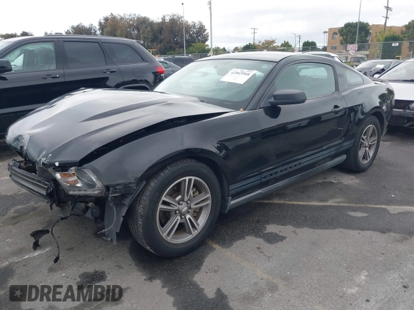 2011 Ford Mustang V6 with VIN 1ZVBP8AM9B5103778, listed as a IAAI auction lot 42065508 with 108,422 mi miles and . Bid and sale history available at DreamBid. Image 2.