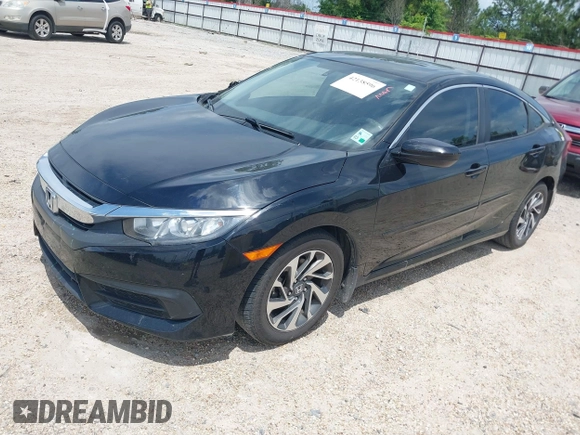2016 Honda Civic EX with VIN 19XFC2F76GE076101, listed as a IAAI auction lot 42138596 with 135,351 mi miles and . Bid and sale history available at DreamBid. Image 2.