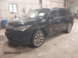 2014 Acura MDX Tech Pkg with VIN 5FRYD4H45EB001190, listed as a IAAI auction lot 41737453 with 220,495 mi miles. Bid and sale history available at carsss.com. Image 17.