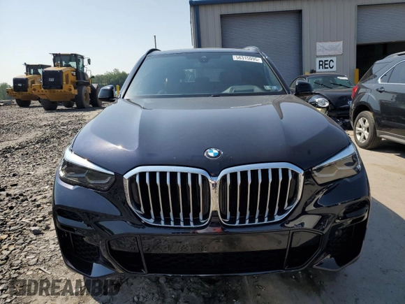 2023 BMW X5 xDrive40i with VIN 5UXCR6C09P9N95517, listed as a Copart auction lot 58315095 with Not provided miles and Salvage title. Bid and sale history available at DreamBid. Image 5.