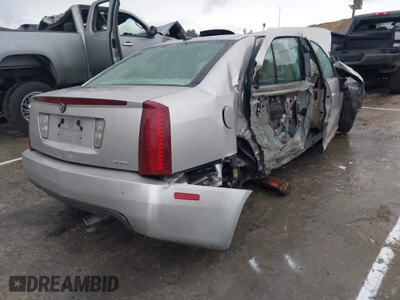 2005 Cadillac STS with VIN 1G6DW677550166112, listed as a IAAI auction lot 41550233 with Not Provided miles. Bid and sale history available at carsss.com. Image 4.