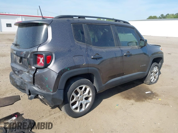 2018 Jeep Renegade Latitude with VIN ZACCJBBB0JPH69808, listed as a IAAI auction lot 42146368 with 191,051 mi miles and . Bid and sale history available at DreamBid. Image 4.