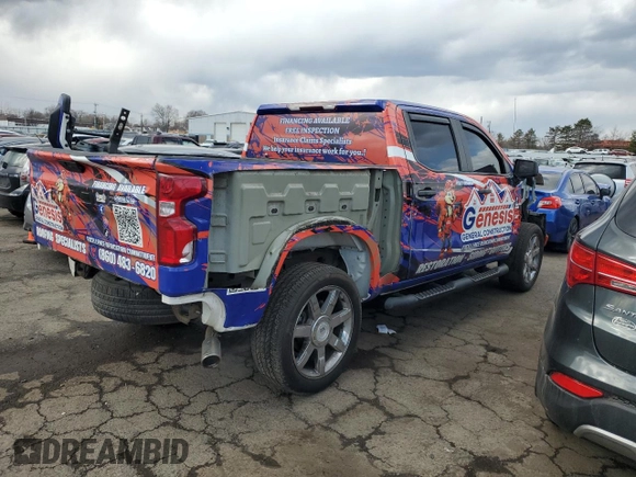 2019 Chevrolet Silverado 1500 Custom with VIN 3GCPYBEH8KG216596, listed as a Copart auction lot 49836325 with 165,756 mi miles and Salvage Title. Bid and sale history available at DreamBid. Image 3.