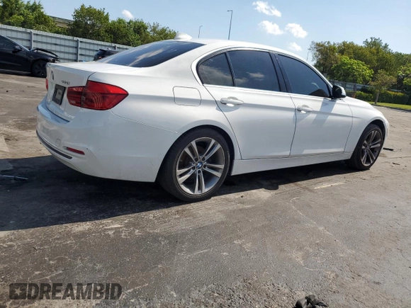 2018 BMW 3 Series 330i with VIN WBA8B9C58JEE80964, listed as a Copart auction lot 57103285 with 188,488 mi miles and Salvage title. Bid and sale history available at DreamBid. Image 3.