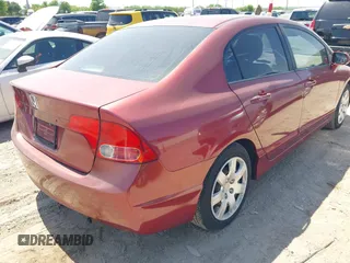 2006 Honda Civic LX with VIN 1HGFA16586L076039, listed as a IAAI auction lot 41979758 with 117,955 mi miles and . Bid and sale history available at DreamBid. Image 4.