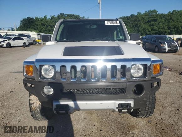 2008 Hummer H3 Luxury с VIN 5GTEN13E788195721, выставлен на аукционе Copart как лот 57055605 с пробегом 158 672 миль миль и Списание • Salvage title. История ставок и продаж доступна на DreamBid. Изображение 5.