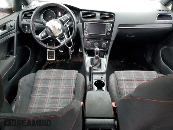 2016 Volkswagen Golf GTI S with VIN 3VW5T7AU0GM047041, listed as a Copart auction lot 72923144 with 81,554 mi miles and Salvage Title. Bid and sale history available at carsss.com. Image 8.