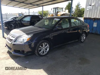 2013 Subaru Legacy Premium with VIN 4S3BMBC66D3043741, listed as a Copart auction lot 62717175 with 94,108 mi miles and Salvage title. Bid and sale history available at DreamBid. Image 1.