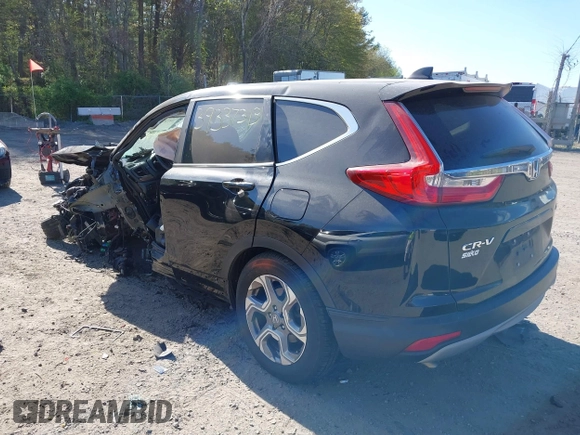 2019 Honda CR-V EX-L with VIN 2HKRW2H88KH623349, listed as a IAAI auction lot 39337313 with Not Provided miles and . Bid and sale history available at carsss.com. Image 3.