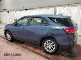 2024 Chevrolet Equinox LS with VIN 3GNAXHEGXRL316615, listed as a Copart auction lot 47014345 with 4,220 mi miles and Salvage Title. Bid and sale history available at DreamBid. Image 2.
