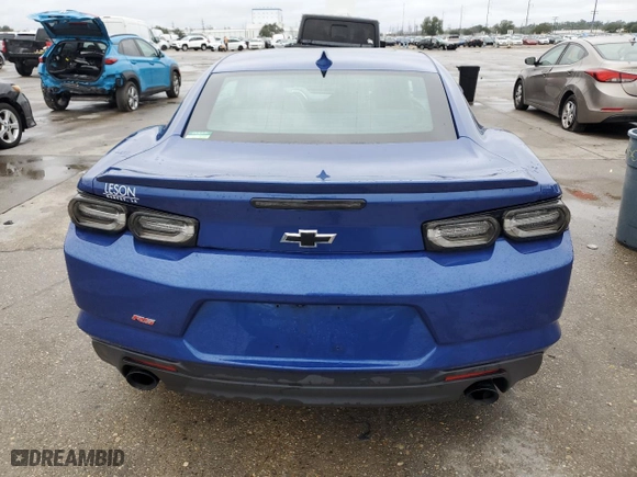 2022 Chevrolet Camaro 2LT with VIN 1G1FC1RS0N0106864, listed as a Copart auction lot 79914944 with 16,191 mi miles and Salvage Title. Bid and sale history available at carsss.com. Image 6.
