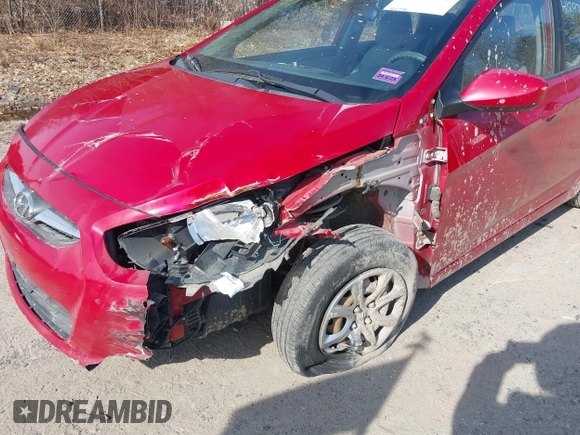 2014 Hyundai Accent GLS with VIN KMHCT4AE7EU675166, listed as a IAAI auction lot 41897417 with 164,738 mi miles and . Bid and sale history available at DreamBid. Image 6.