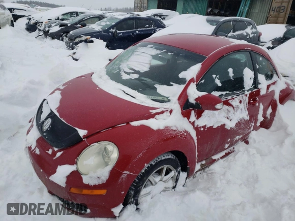 2006 Volkswagen Beetle with VIN 3VWPW21C66M423265, listed as a Copart auction lot 43846305 with Not Provided miles and Salvage Title. Bid and sale history available at DreamBid. Image 1.