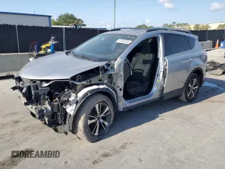 2017 Toyota RAV4 XLE with VIN 2T3WFREVXHW394471, listed as a Copart auction lot 54384955 with 61,969 mi miles and Salvage Title. Bid and sale history available at carsss.com. Image 1.