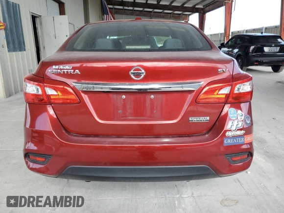 2019 Nissan Sentra SV with VIN 3N1AB7AP5KY266323, listed as a Copart auction lot 52621595 with 100,556 mi miles and Salvage Title. Bid and sale history available at DreamBid. Image 6.
