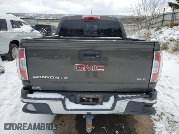 2019 GMC Canyon 2WD SLE with VIN 1GTG5CEN6K1152125, listed as a Copart auction lot 83469604 with 95,033 mi miles and Clean Title. Bid and sale history available at carsss.com. Image 6.