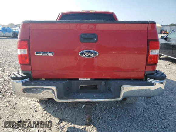 2005 Ford F-150 STX with VIN 1FTRF04W05KC08119, listed as a Copart auction lot 69045024 with 103,924 mi miles and Salvage title. Bid and sale history available at DreamBid. Image 6.