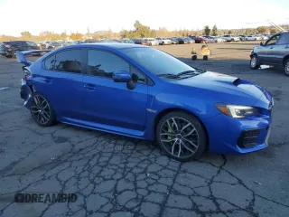 2021 Subaru WRX STI with VIN JF1VA2E68M9822676, listed as a Copart auction lot 86650554 with 30,473 mi miles and Salvage Title. Bid and sale history available at carsss.com. Image 4.