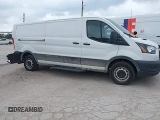 2021 Ford Transit Cargo with VIN 1FTYE1Y83MKA75144, listed as a IAAI auction lot 42079483 with 45,671 mi miles. Bid and sale history available at carsss.com. Image 13.