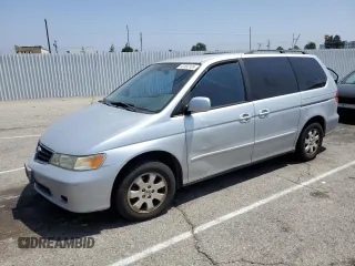2003 Honda Odyssey EX-L с VIN 5FNRL18913B141074, выставлен на аукционе Copart как лот 62592105 с пробегом Не указан миль и Чистый • Clean title. История ставок и продаж доступна на DreamBid. Изображение 1.