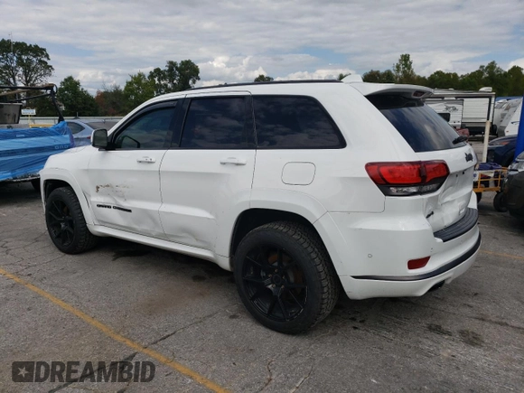 2019 Jeep Grand Cherokee High Altitude with VIN 1C4RJFCTXKC564740, listed as a Copart auction lot 71483414 with 82,861 mi miles and Salvage title. Bid and sale history available at DreamBid. Image 2.