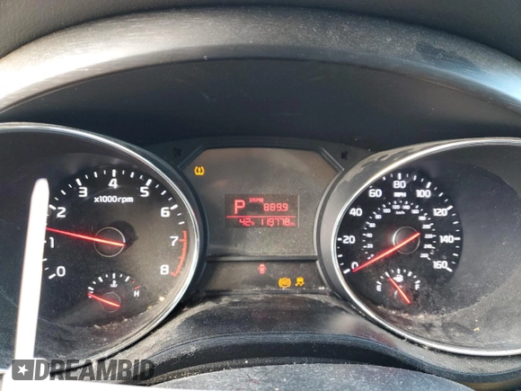 2016 Kia Sedona LX with VIN KNDMB5C19G6191180, listed as a Copart auction lot 51495165 with 119,778 mi miles and Salvage Title. Bid and sale history available at carsss.com. Image 9.