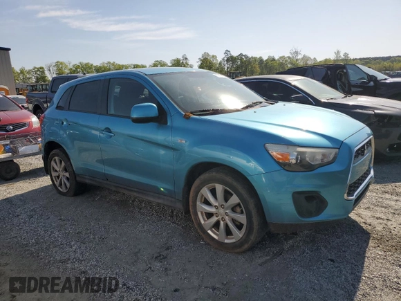 2014 Mitsubishi Outlander Sport ES with VIN 4A4AP3AU3EE008678, listed as a Copart auction lot 53157515 with 248,775 mi miles and Clean Title. Bid and sale history available at carsss.com. Image 4.