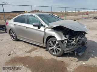 2015 Subaru Legacy 2.5i Limited with VIN 4S3BNAL65F3014354, listed as a IAAI auction lot 41894149 with 55,301 mi miles. Bid and sale history available at carsss.com. Image 1.